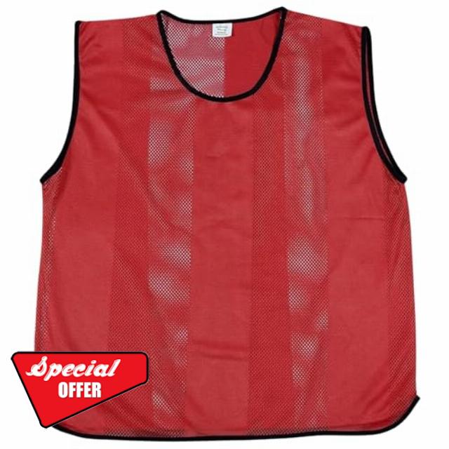 10 X Training Bibs Mesh Football Training Equipment - Quick Dry Sports Vest for Rugby