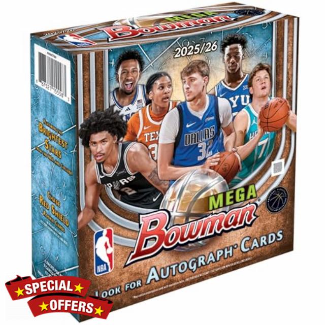 2025-26 Bowman Basketball - Factory Sealed - Mega Box