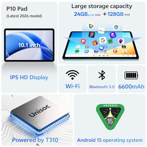 Android Tablet with Octa-Core Processor