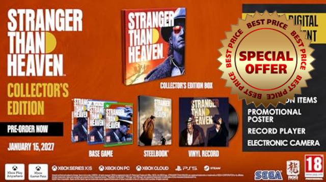 Stranger Than Heaven - Collector's Edition (Playstation 5)