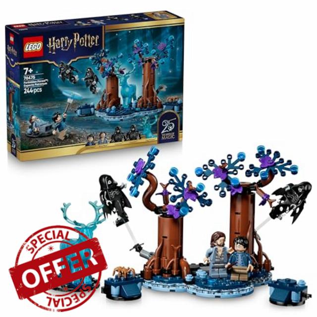 LEGO Harry Potter Forbidden Forest: Expecto Patronum Toy - Model w/ 2 Dementors