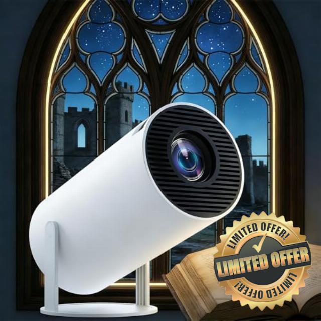 4k Smart Book Projector for Reading