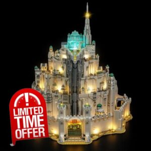 Light Kit Compatible with Lego 11377 Minas Tirith (No Model)