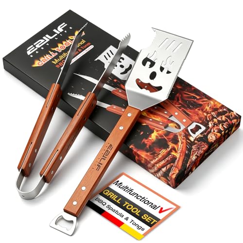 7-in-1 Grill Spatula and Tongs