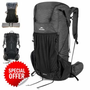 Naturehike Rock [2026 Upgrade] Hiking Camping Backpack