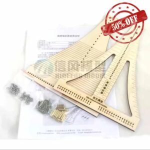Ship Model Building Tool Rope Ladder Weaver Braide Knotte Rope Ladder Classic Sailboat Ancillary Tools(S-1)