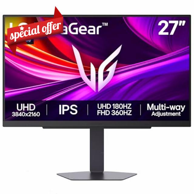 LG UltraGear G8 27G81ZA Gaming Monitor (Excl.)- 4K UHD IPS 27 Inch
