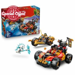 LEGO NINJAGO Kai and Cole's Combiner Vehicles - Ninja Toy Car