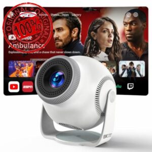 Mini Projector with WiFi 6