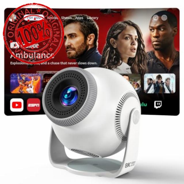 Mini Projector with WiFi 6