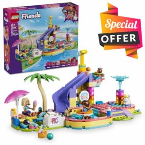 LEGO Friends Fun Water Park Day - Miniature Toy Set w/Slide