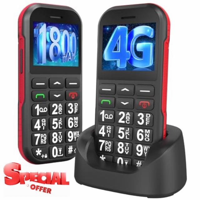 Usteetic Big Button Mobile Phone for Elderly