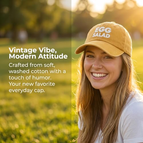 Egg Salad Hat Masters Yellow Golf Rope Cap