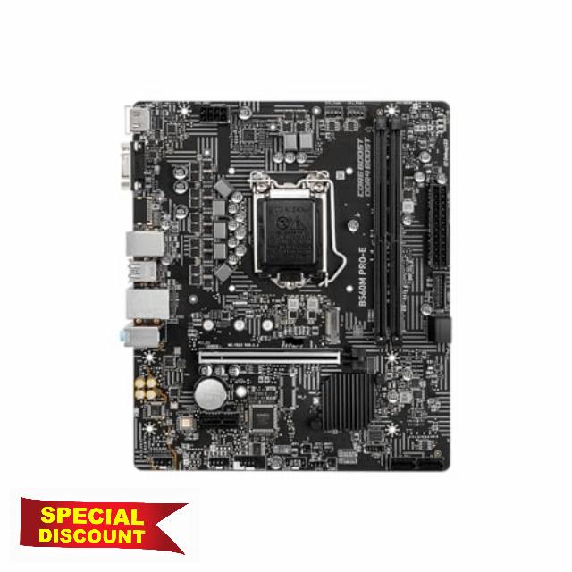 Motherboard Fit for MSI B560M PRO-E for Intel B560 LGA 1200 with I/O Back Plate Shield