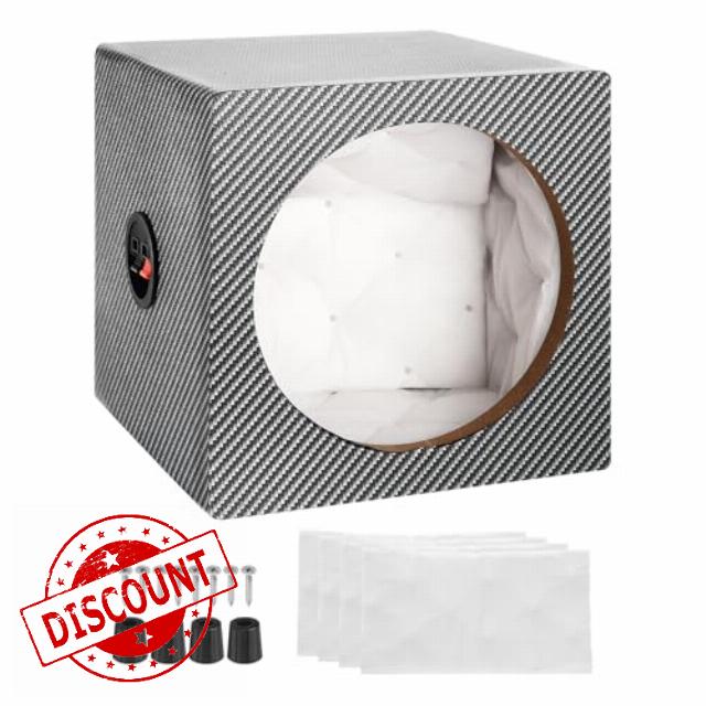 sourcing map 6.5 Inch Ported Wooden Speaker Enclosure