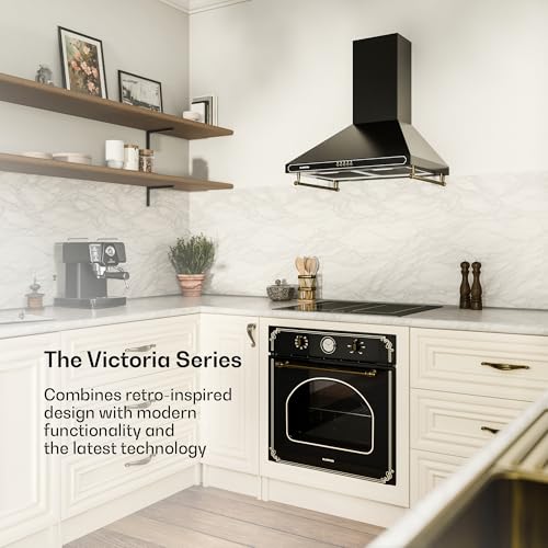 Exhaust Extractor Fan Hood w/Dishwasher Safe Aluminium Grease Filter