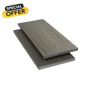 Tuda Grass Direct Composite Decking Fascia Board – Premium Co-Extrusion Woodgrain Effect - Oak