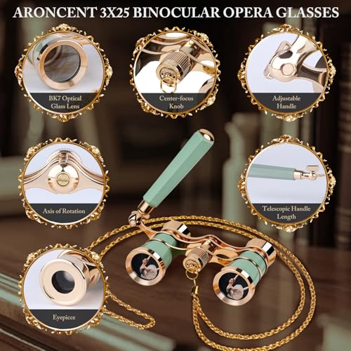 3X25 Theater Binoculars