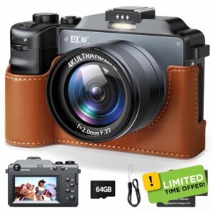 4K Digital Camera for Photography