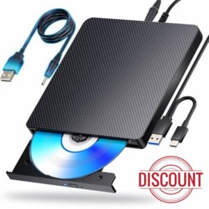 External Blu ray Drives Player Read/Write Compatible Bluray Burner USB 3.0 / Type-C BD DVD CD Burner Blu ray Player for pc