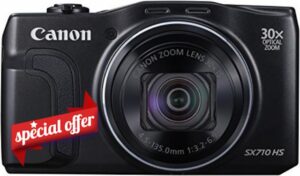 Canon Powershot SX710 HS Compact Digital Camera black (Renewed)