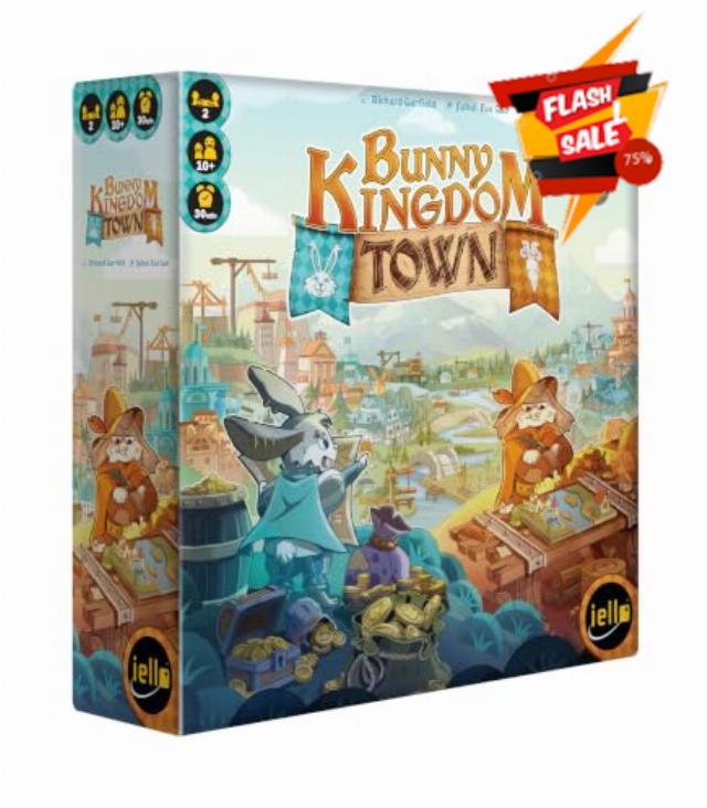 IELLO Bunny Kingdom Town Board Game - Strategic Drafting Game