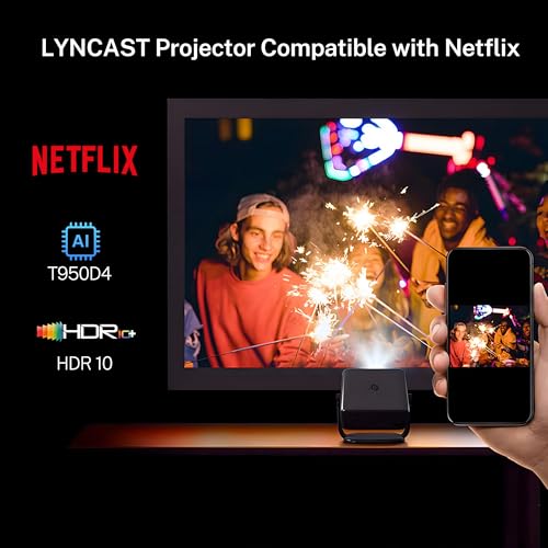 Mini Projector with WiFi and Bluetooth