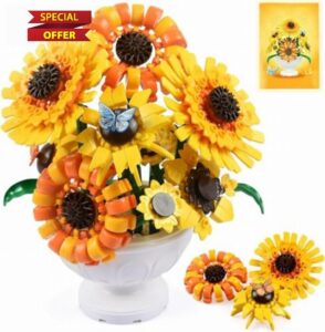 Sunflower Building Blocks for Adults