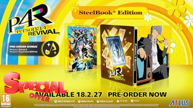 Persona 4 Revival - Steelbook (Playstation 5)