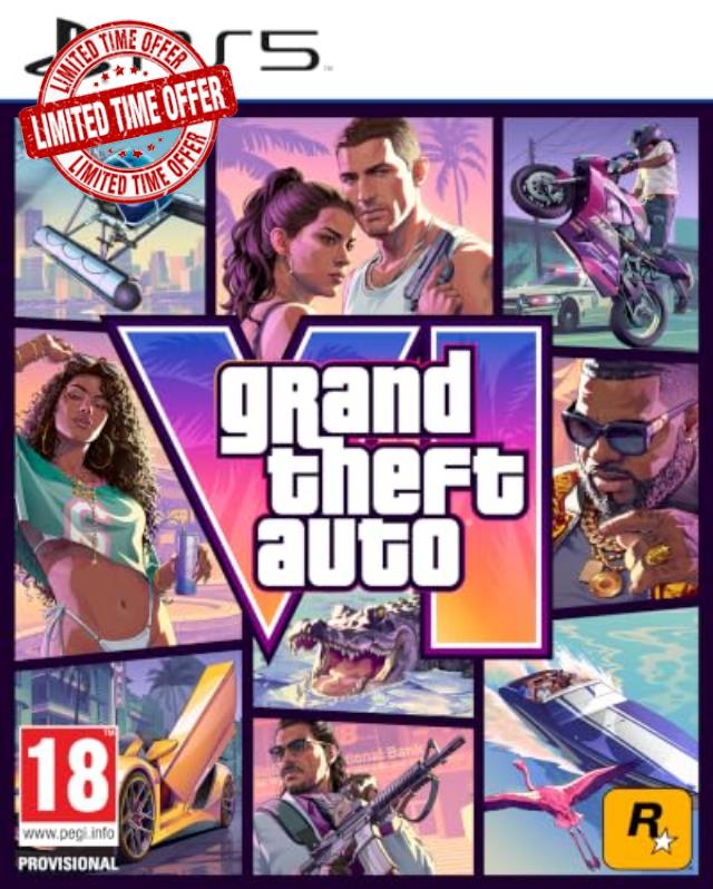 Grand Theft Auto VI - PlayStation 5 (Code in Box)