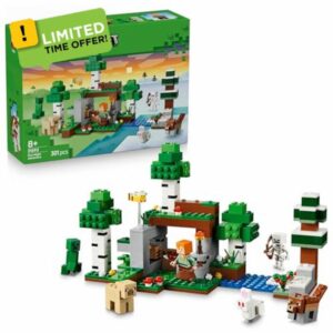 LEGO Minecraft First Night Adventure - Interactive Toy w/ 7 Figures incl. Alex