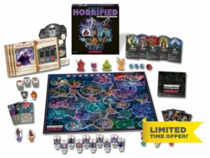 Ravensburger Horrified Games – Dungeons & Dragons 2 – Strategy Board Game – Critical Thinking & Teamwork – Cooperative Gameplay – Unique Monster Challenges – 1 to 5 Players – Adults & Kids 10+