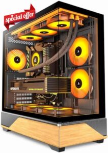PC CASE ATX 5 PWM ARGB Fans Pre-Installed