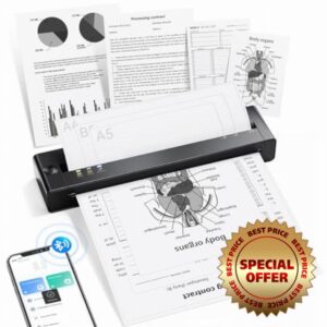 TATTMUSE Portable Thermal Printer A4