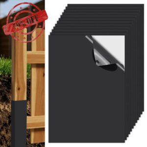BENECREAT 12 Pack 17.05x11.89 Inch/43x30cm PVC Post Sleeve