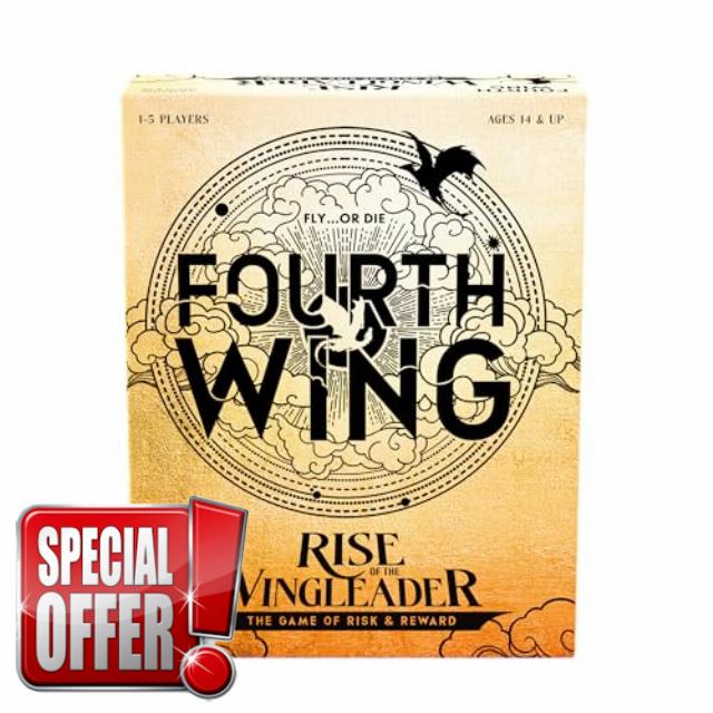 Endless Games Fourth Wing: Rise of the Wingleader Board Game | Fantasy Strategy Game for Teens & Adults | Inspired by the Empyrean Series | Ages 14+