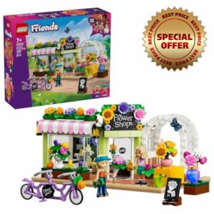 LEGO Friends Creative Flower Shop Toy - Miniature incl. Artificial Flowers