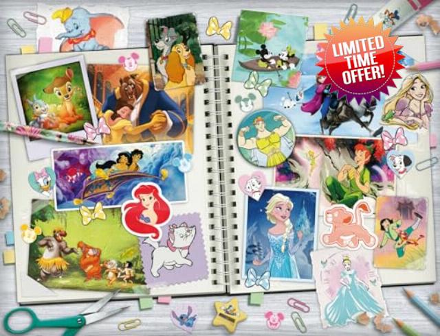 Ravensburger Disney Scrapbook 2000 piece Jigsaw Puzzle
