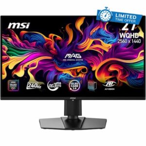 MSI MAG 274QP QD-OLED X24 27-Inch WQHD Gaming Monitor