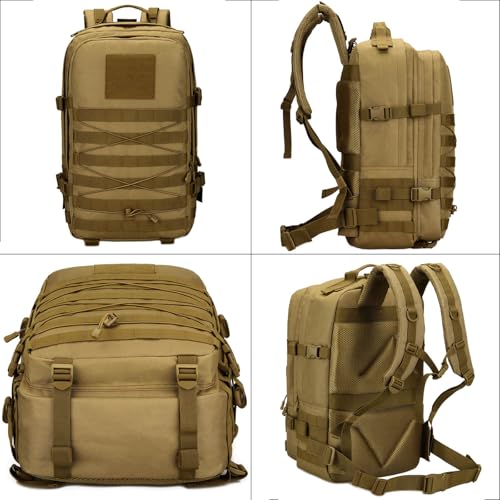 Large Hiking Camping Backpack with Laptop Compartment Fits 17" Laptop