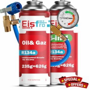 5in1 - Air Con Recharge R134a + R134a XL + Hose