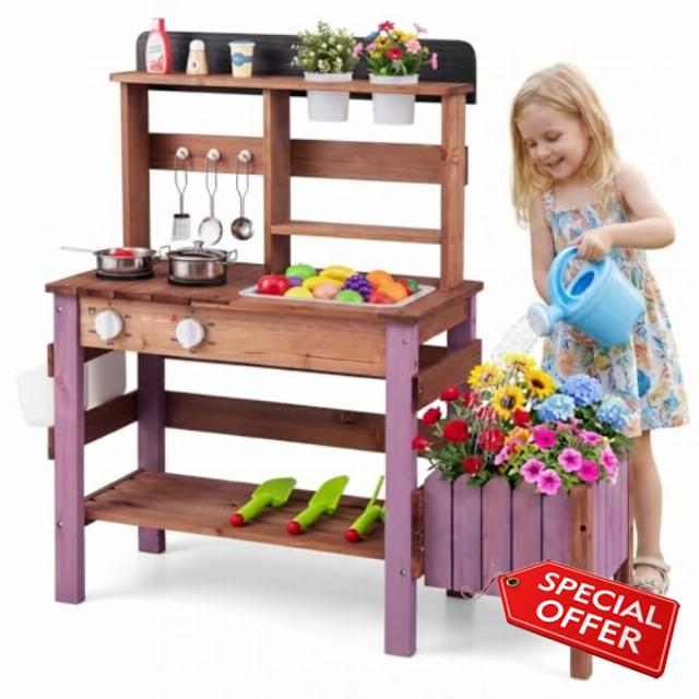 Maxmass Kids Mud Kitchen