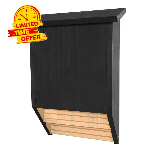 Bat Boxes for Outside | Wooden Resting Shelter - Bat Habitat House