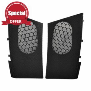 Speaker cover Frame Grille Left Right Set Compatible with VW T5 + T6 7H0857227 71N 7H0857228 71N