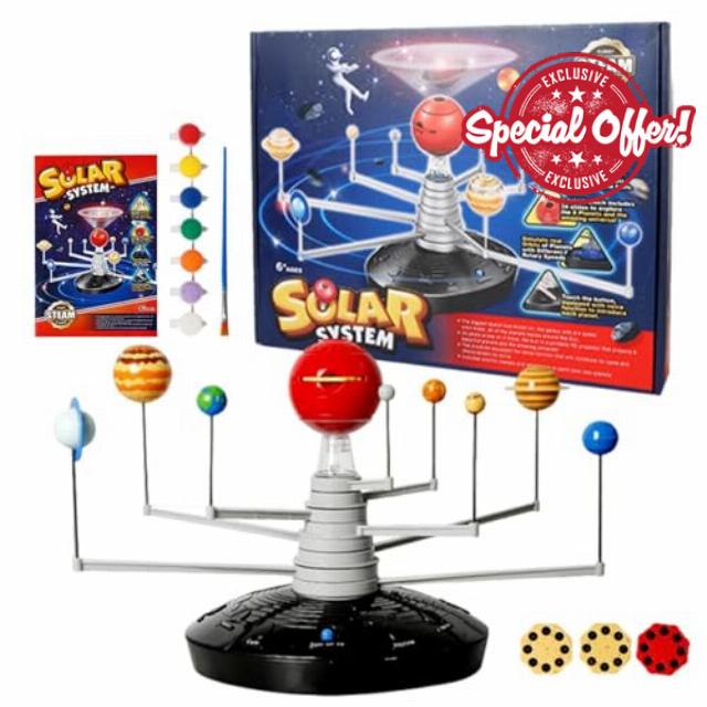 Solar System Model - 12.2 Inches ABS STEM Toy