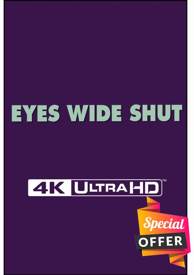 Eyes Wide Shut 4k Ultra HD SteelBook [4K Ultra HD] [1999]