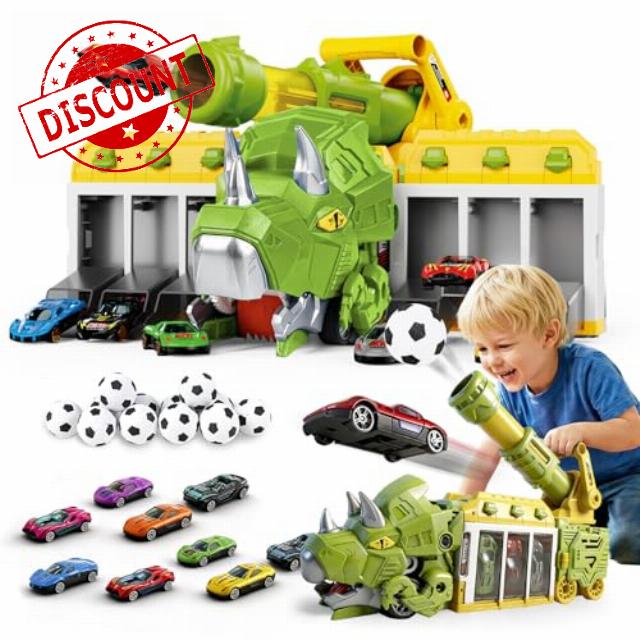 LUCKFUTURE Dinosaur Truck Toy