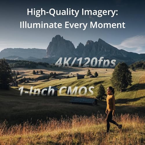 Vlogging Camera with 1'' CMOS & 4K/120fps Video