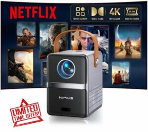 4K Mini Projector Netflix Ready