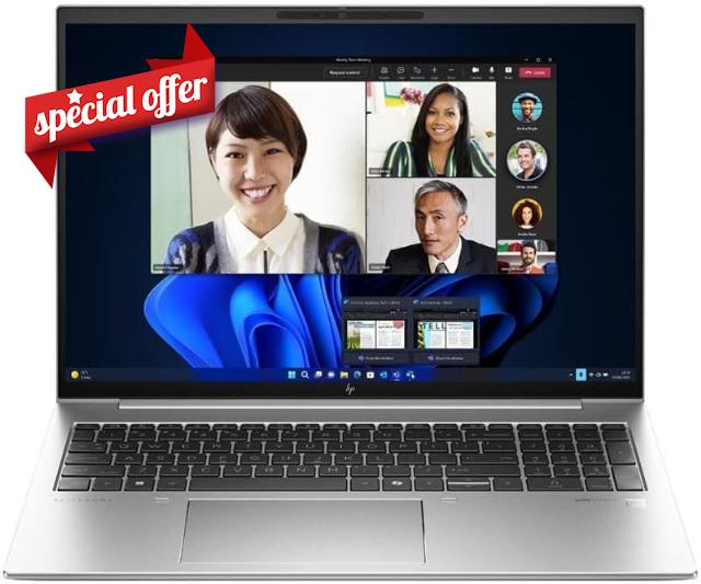 HP EliteBook 860 G11 16" WUXGA Business Laptop | Intel Core Ultra 5 135U | 16GB DDR5 | 256GB NVMe SSD | Intel Graphics | WiFi 6E | Thunderbolt 4 | Windows 11 Pro | UK Keyboard | Silver (Renewed)